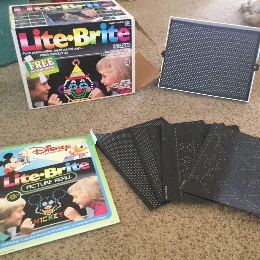 1980's Lite Brite